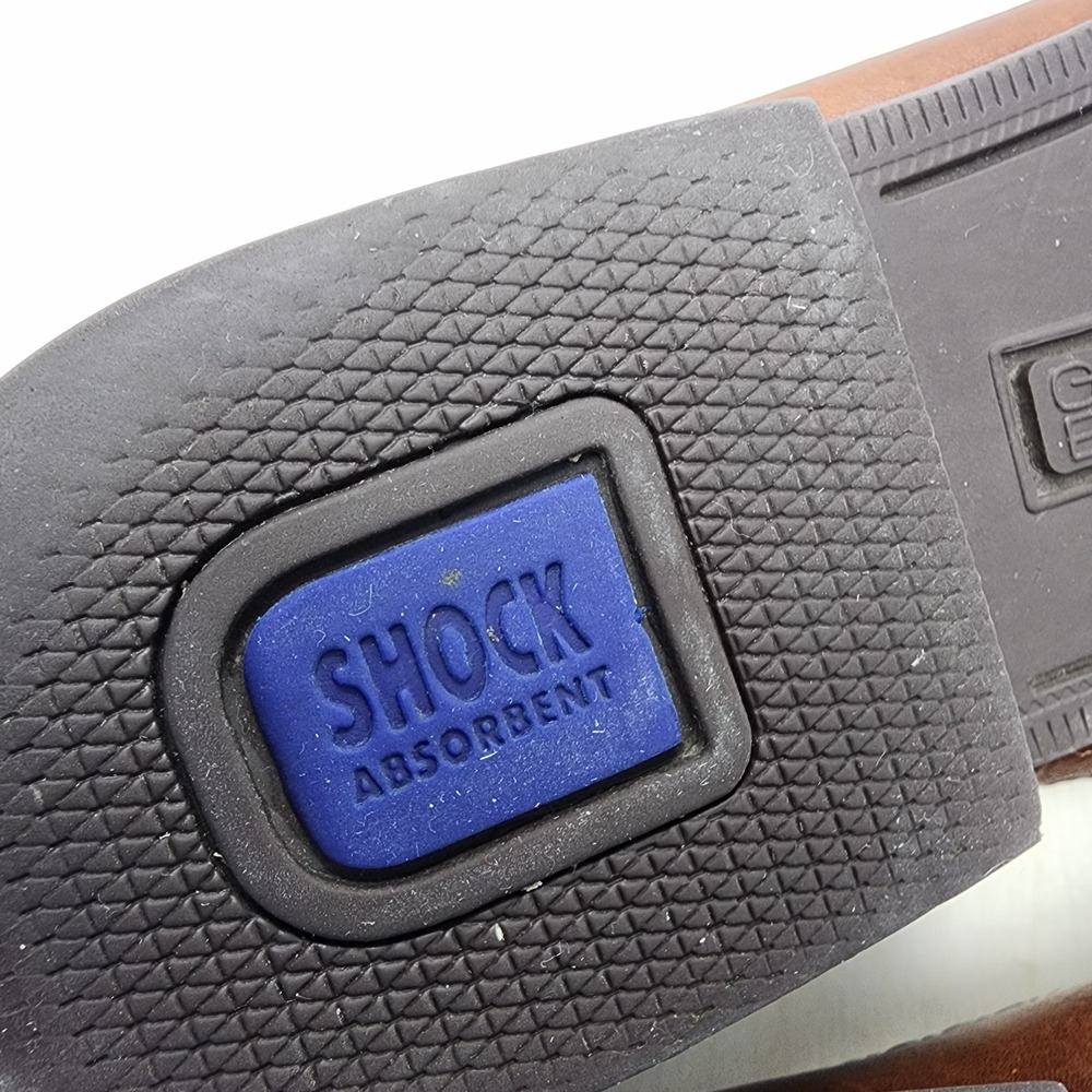 Giorgio Brutini Loafer 11 Men Kiltie Woven Tassels Bartell Brown Leather Slip On - Picture 12 of 14